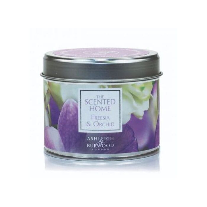 Ashleigh & Burwood - Tin Candle - Freesia & Orchid-3
